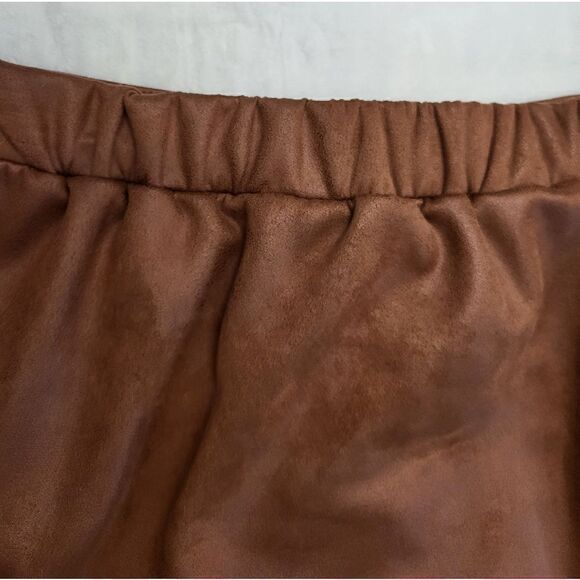 Love & Piece Faux Suede Mini Skirt - Picture 7 of 10